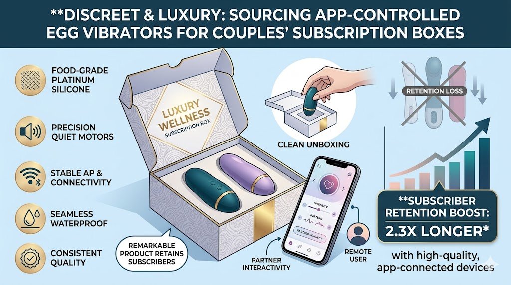 App-Controlled Egg Vibrators Couples Subscription Box Sourcing Guide app controlled egg vibrators couples subscription box sourcing