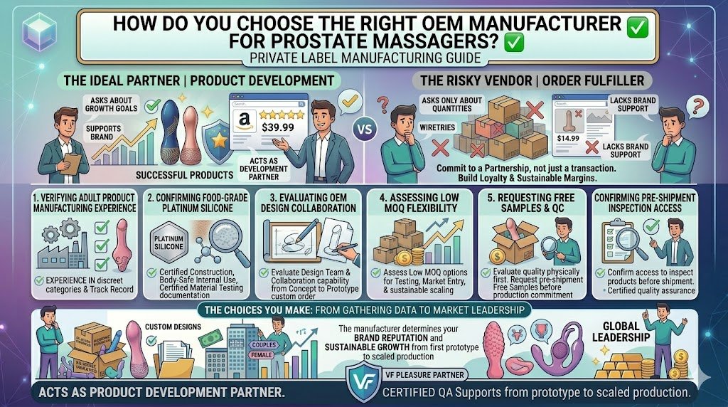 How to Choose the Right OEM Manufacturer for Private Label Prostate Massagers choosing OEM manufacturer private label prostate massagers