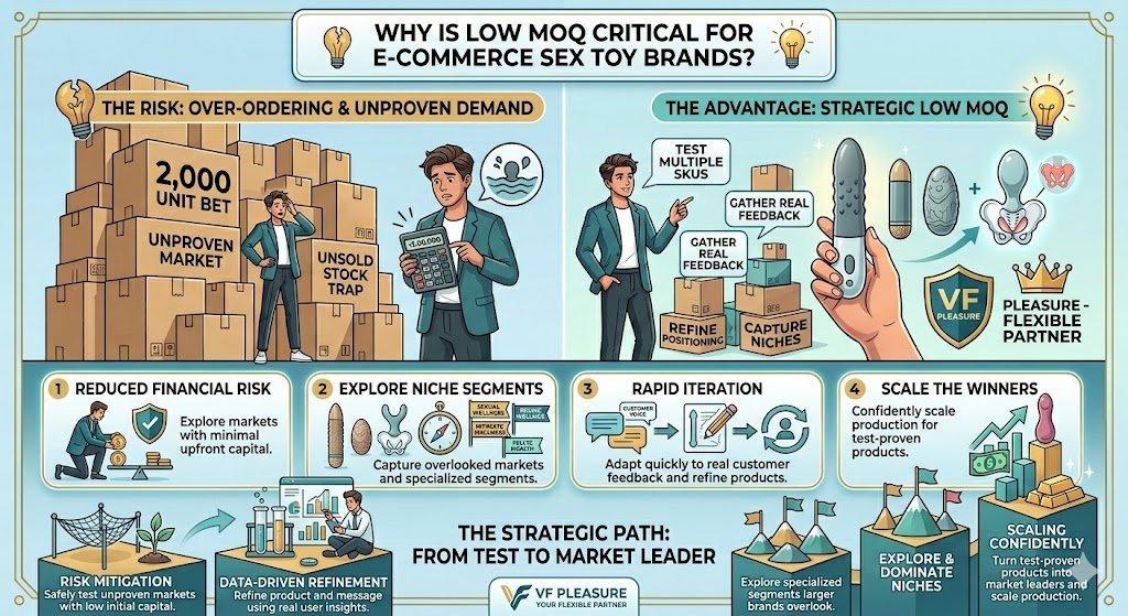 Low MOQ Benefits for E-commerce Sex Toy Brands low MOQ benefits e-commerce adult toy brands
