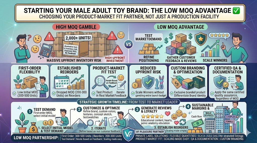 Low MOQ Options for Private Label Prostate Massagers low MOQ options private label prostate massagers