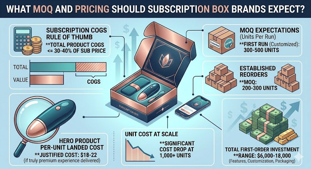 MOQ Pricing App-Controlled Egg Vibrators Subscription Boxes moq pricing app controlled egg vibrators subscription
