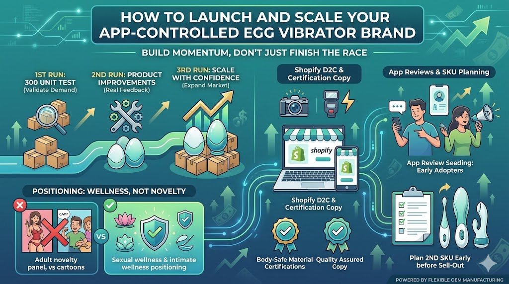 How to Launch and Scale an App-Controlled Egg Vibrator Brand launch scale app-controlled egg vibrator brand strategy