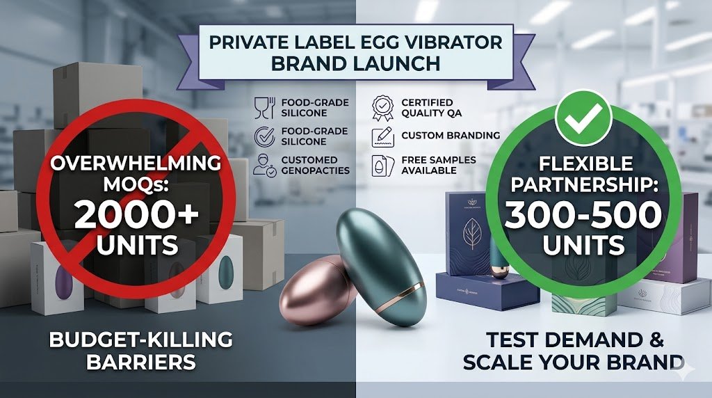 Launch Your Adult Toy Brand Low MOQ Private Label Egg Vibrators from China low MOQ private label egg vibrators China brand launch guide