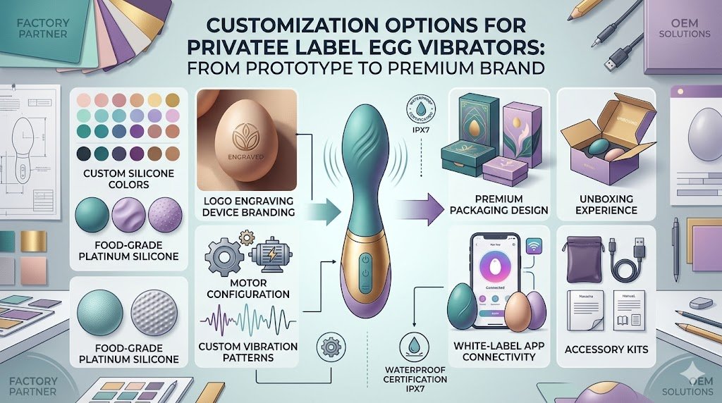 Customization Options for Private Label Egg Vibrators from China private label egg vibrator customization options china OEM