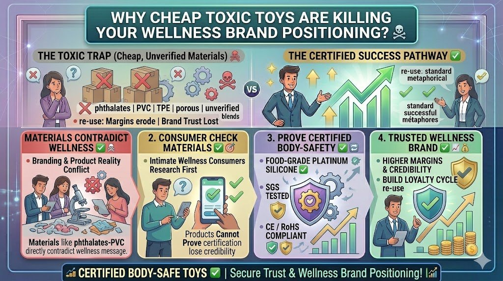 Toxic Cheap Adult Toys Harming Wellness Brand Positioning toxic adult toys materials harmful wholesale adult novelty market problem