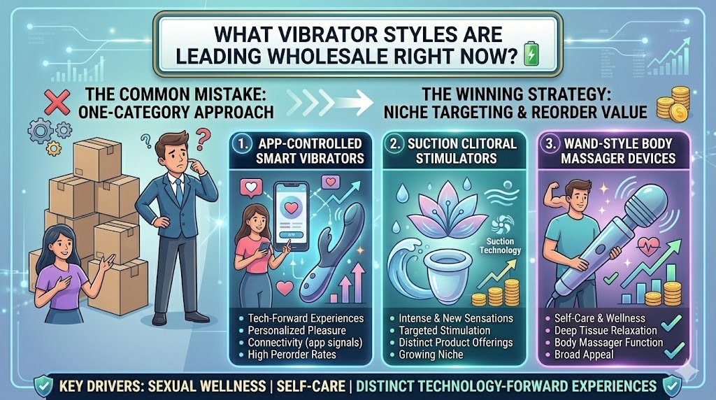 Trending Vibrator Styles in Adult Novelty Wholesale trending vibrator styles in adult novelty wholesale