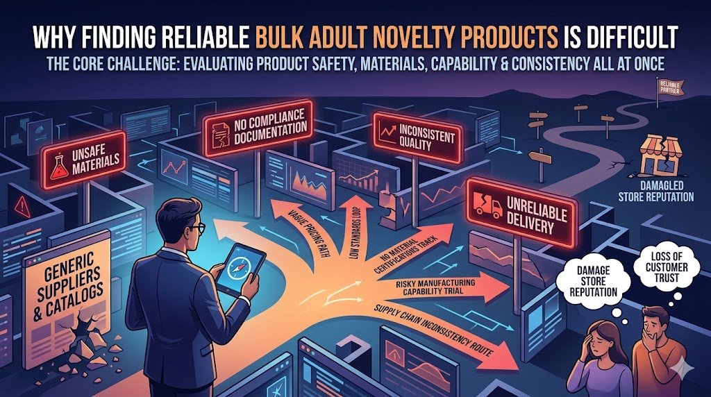 Why Finding Reliable Bulk Adult Novelty Products Is Difficult why finding reliable adult novelty products in bulk is hard