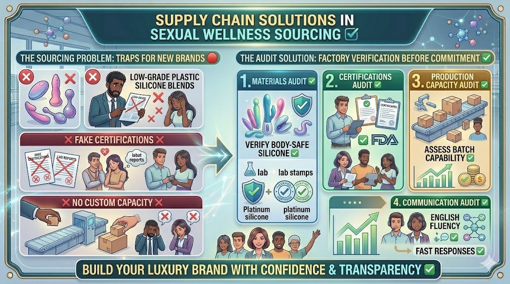 How to Solve the Supply Chain Problem in Sexual Wellness Sourcing — Factory Audit Checklist How to solve supply chain problems in sexual wellness private label sourcing adult toy factory audit