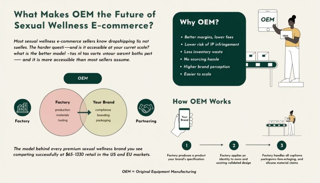 What Makes OEM the Future of Sexual Wellness E-commerce — Brand Building Adult Toy Manufacturer Guide OEM sexual wellness e-commerce future brand building adult toy manufacturer food-grade silicone compliance