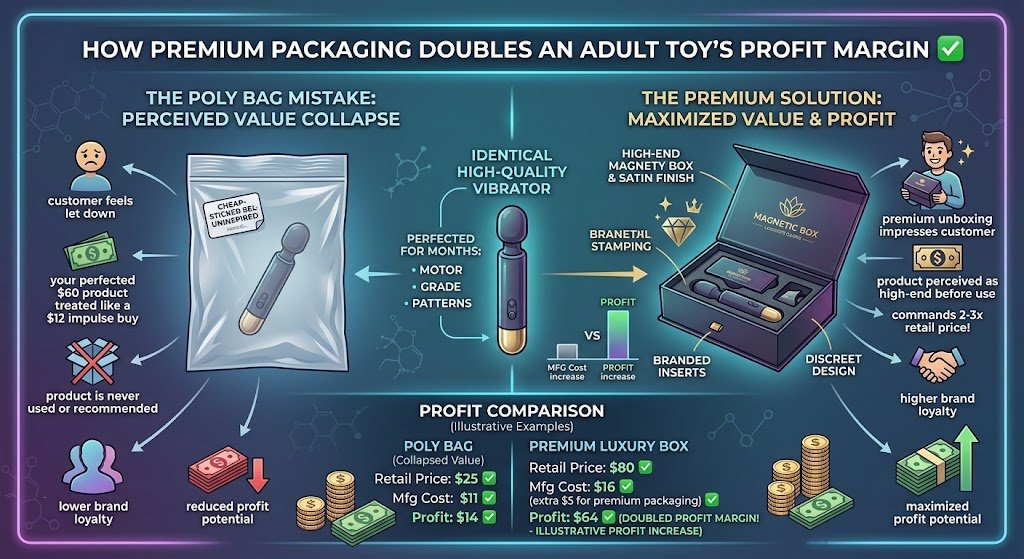 How Can Premium Packaging Double Your Adult Toy Margins?