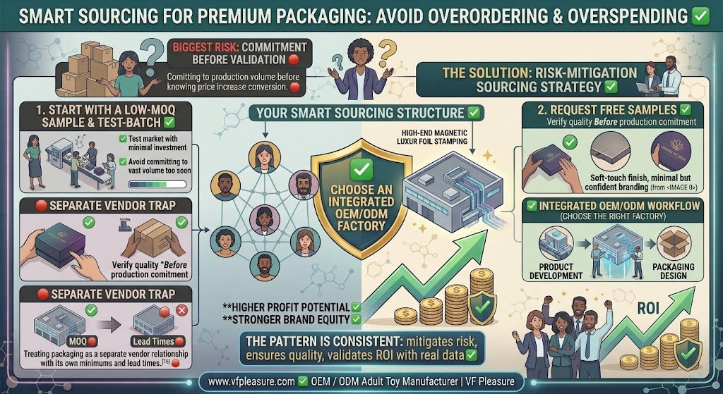 How to Source Premium Packaging Without Overordering or Overspending Source premium packaging adult toy without overordering low MOQ sample free sample factory OEM ODM workflow