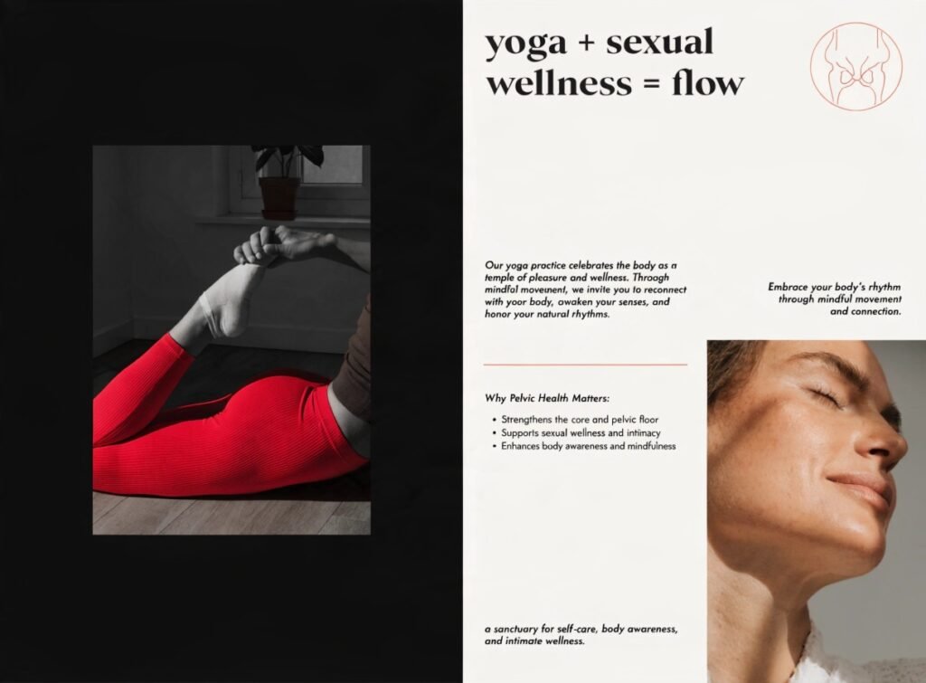How to Introduce Sexual Wellness to Your Existing Yoga Audience — Pelvic Health Self-Care Brand Language Guide Introduce sexual wellness yoga audience pelvic health self-care body awareness intimate wellness brand language positioning