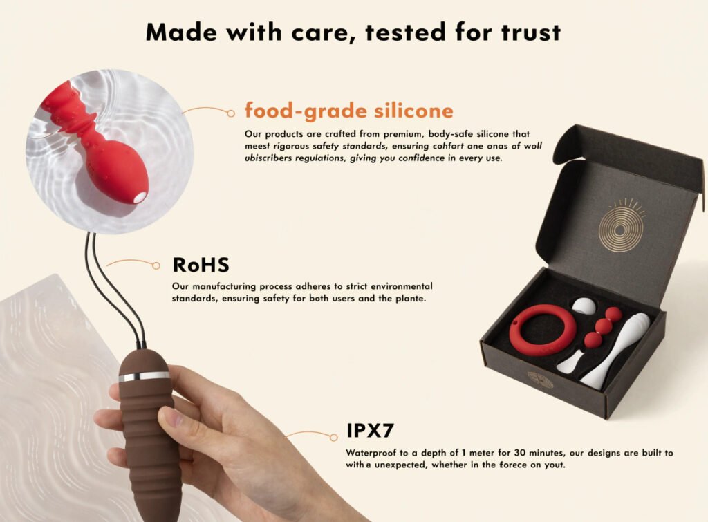 Material Standards Every Sexual Wellness Subscription Box Product Must Meet — Food-Grade Silicone CE RoHS IPX7 Guide Material standards sexual wellness subscription box food-grade silicone CE RoHS IPX7 waterproof compliance body-safe subscriber protection