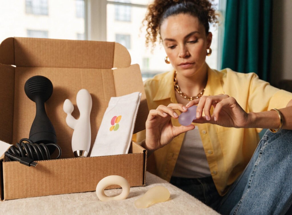 What Products Should Go Into a Sexual Wellness Subscription Box — Body Massager Vibrator Clitoral Stimulator Food-Grade Silicone Tier Guide Sexual wellness subscription box products hero body massager vibrator clitoral stimulator food-grade silicone accessories lifestyle