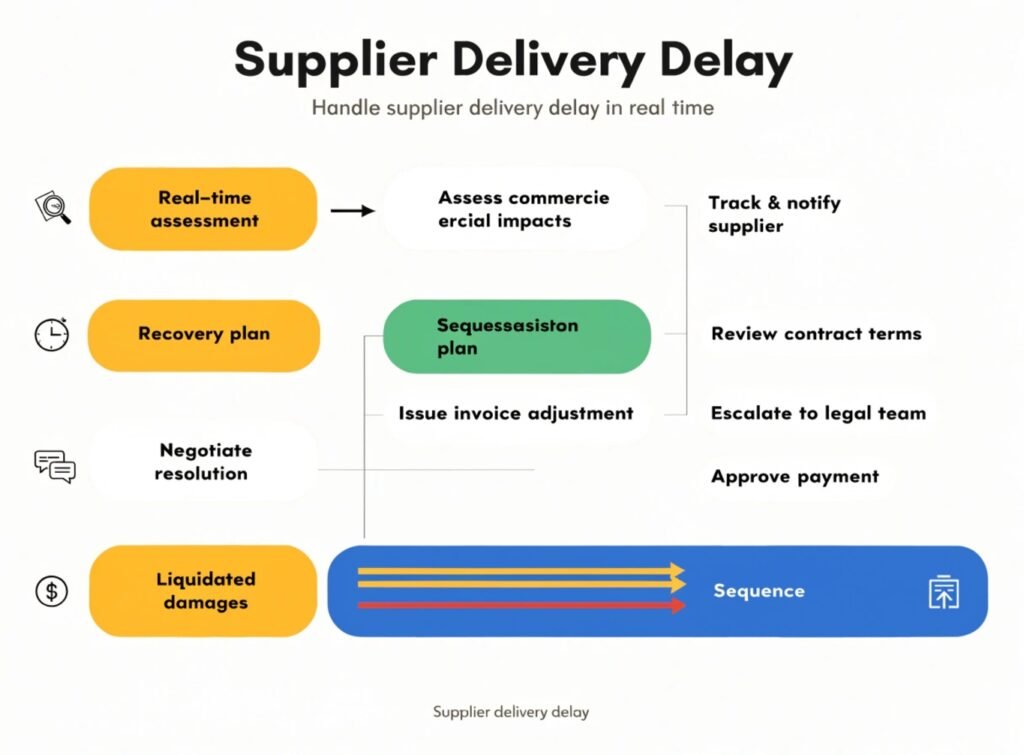 How to Handle a Sex Toy Supplier Delivery Delay in Real Time Without Destroying the Relationship Handle supplier delivery delay real time assess commercial impact recovery plan liquidated damages sequence