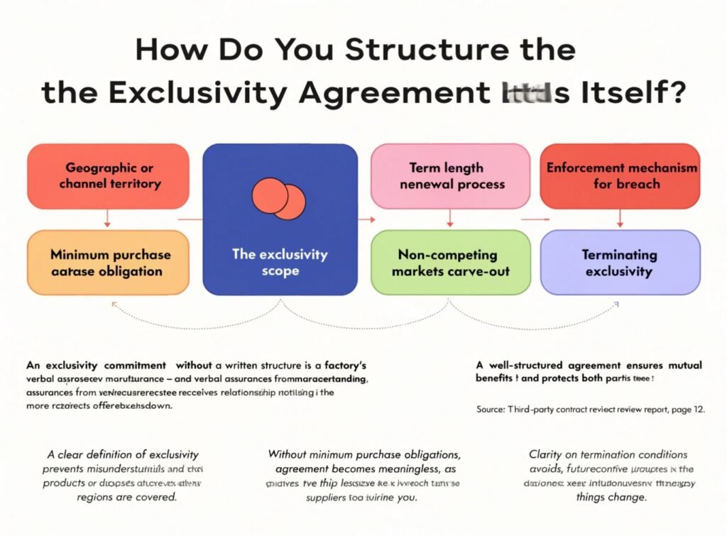 How to Structure an Exclusive Distribution Agreement with a Chinese Sex Toy Manufacturer Exclusive distribution agreement structure adult toy manufacturer seven elements scope territory minimum purchase term enforcement