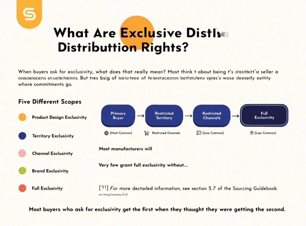 What Exclusive Distribution Rights Mean in Adult Toy Sourcing — Five Types Explained Exclusive distribution rights scope adult toys product design territory channel brand full exclusivity types